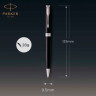 Шариковая ручка PARKER ESSENTIAL SONNET LAQUE BLACK CT М CW1931502